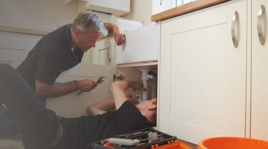 Wall Pipe Burst Repair in Lake, MI